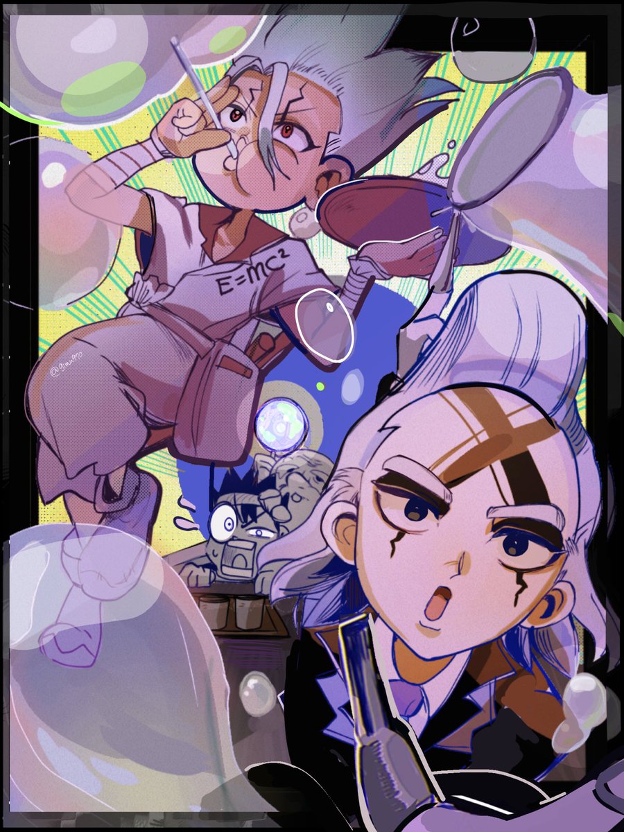 アニメヤベーー！！！！！
 #DrSTONE #dcst