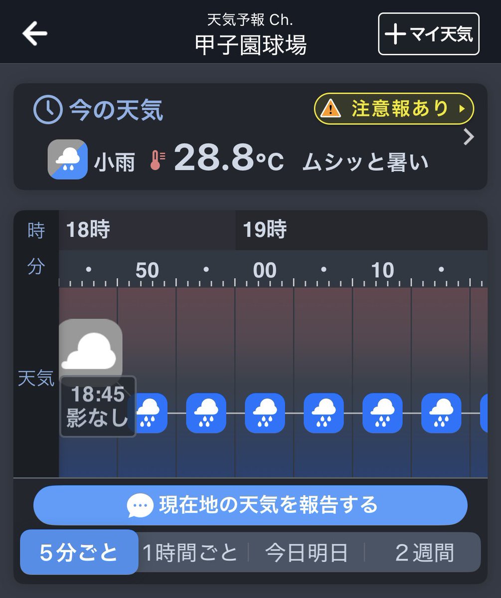今日の最大の敵…雨！！！！
勘弁して！！！！