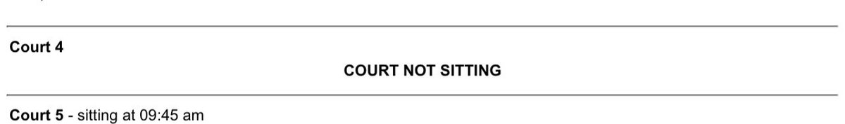 James Rossiter (@jamesdrossiter) on Twitter photo Today over 1 in 5 of available Crown Courts are shut; 106 available but not sitting.
The backlog at end March 2025 was 76,957, up 5% in 6 months, or 3,839 more coinciding with <a href="/MoJGovUK/">Ministry of Justice</a> starting to cap sitting days.
Today 7 of the Old Bailey’s 18 courts are shut, 40% closed. Today over 1 in 5 of available Crown Courts are shut; 106 available but not sitting.
The backlog at end March 2025 was 76,957, up 5% in 6 months, or 3,839 more coinciding with <a href="/MoJGovUK/">Ministry of Justice</a> starting to cap sitting days.
Today 7 of the Old Bailey’s 18 courts are shut, 40% closed.
