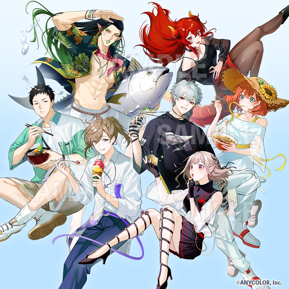 【お知らせ】
「#にじさんじWORLDTOUR2025  Singin’ in the Rainbow！横浜公演」限定アナザージャケットのビジュアルを担当させていただきました。よろしくお願いいたします🍜🏝️

#Arc_goes_oN #SitR横浜