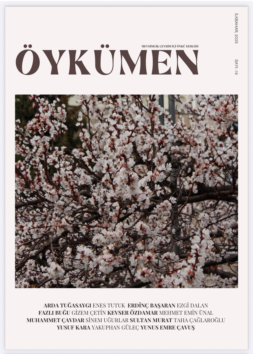 Körebe üzerine M. Emin Ünal’dan güzel bir yazı Öykümen Dergisi’nin son sayısında. M. Emin Ünal’a ve Öykümen’e teşekkür ederim.                                        
oykumenedebiyat.com
otuken.com.tr/korebe
🖋️ <a href="/mehmeteminunal/">Mehmet Emin ÜNAL</a>
📖 @oykumendergisi
📖 <a href="/otukennesriyat/">Ötüken Neşriyat</a>