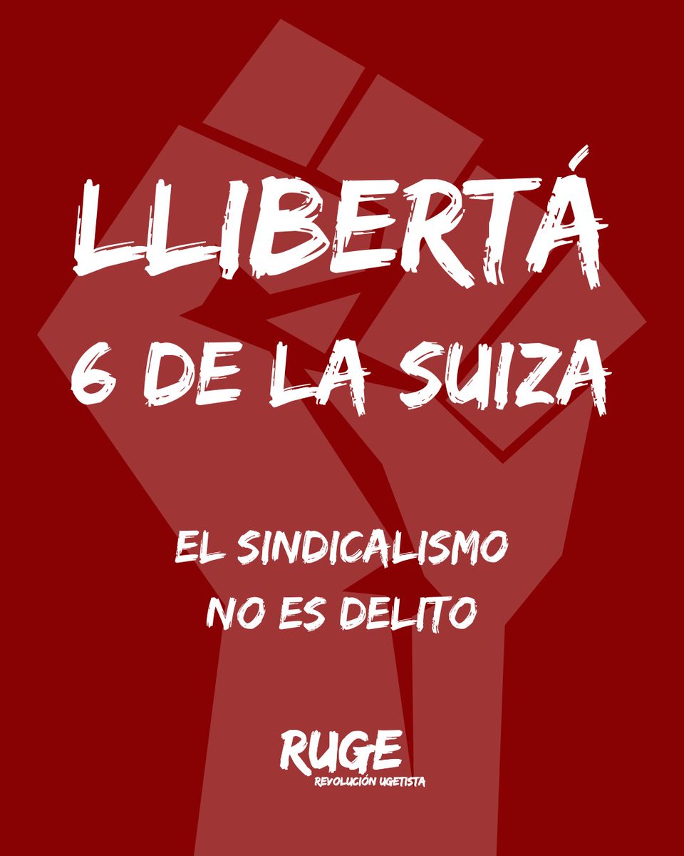 Exigimos el indulto inmediato de las 6 de La Suiza y mostramos nuestro profundo rechazo a la decisión del Juzgado que las obliga a entrar en prisión.