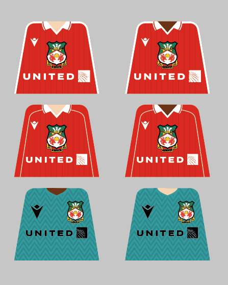customfigdesign's tweet photo. Of COURSE we're running late to watch the #WrexhamAFC game because we've been working on the new kit designs for the minifigures!  Will have to test out which of the Home kits prints out best tomorrow!🤦‍♂️ https://t.co/8l8LufFyso