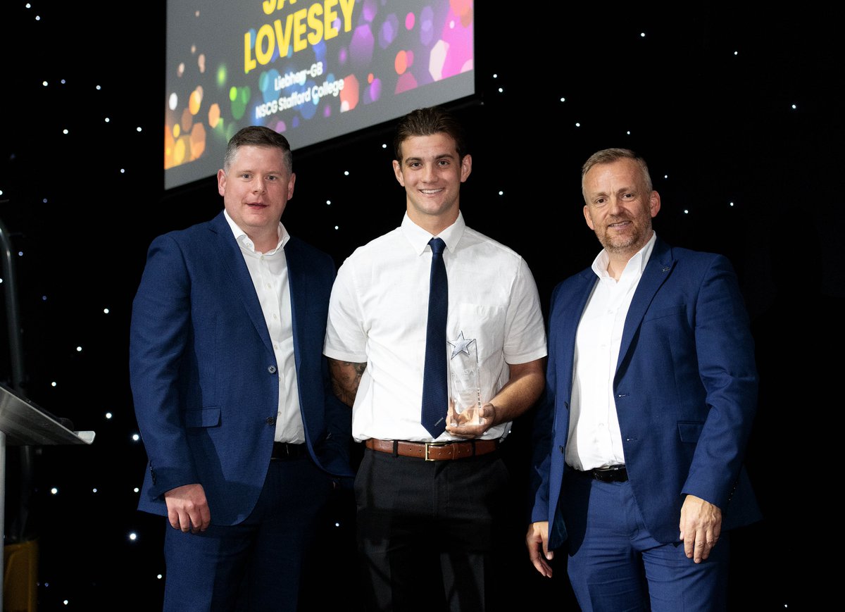 Congratulations to Jack Lovesey of <a href="/Liebherr_GB/">Liebherr GB</a> and <a href="/NSCGStafford/">Stafford College</a> who won the National Plant Mechanic of the Year accolade at the <a href="/CPA_Planthire/">Construction Plant-hire Association (CPA)</a> Stars of the Future Apprentice and Trainee Awards 2025 🌟 
 
With thanks to our award sponsor <a href="/HtsSpares/">HTS Spares</a> 🌟 
 
 #CPAStars2025