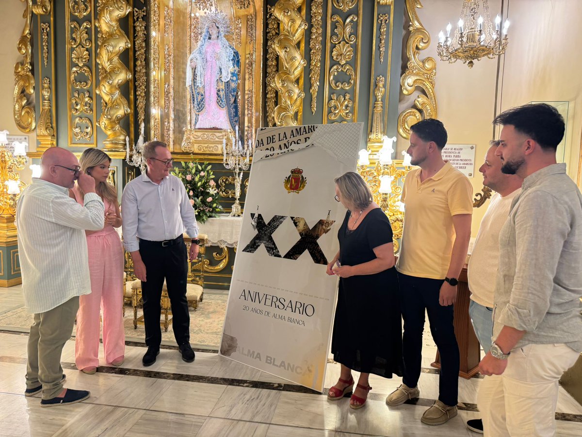 🎺 🥁 La <a href="/amarguralorca/">Amargura Lorca</a>  celebra su veinte aniversario con casi una decena de actividades

ℹ El programa de actividades se extenderá hasta 2026 y contempla una Jornada de Puertas Abiertas, la participación en la Procesión Magna de Murcia, el concierto solidario “Antonio Jesús” y