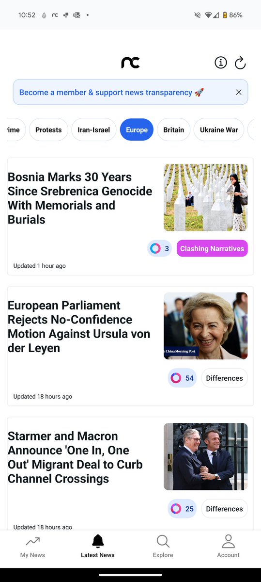 We cover every news topic around the world, aggregate the sources, regardless of the language, translate it to English, create condensed articles and find coverage differences.

Next step: be able to read the NewsCord articles themselves in different languages.