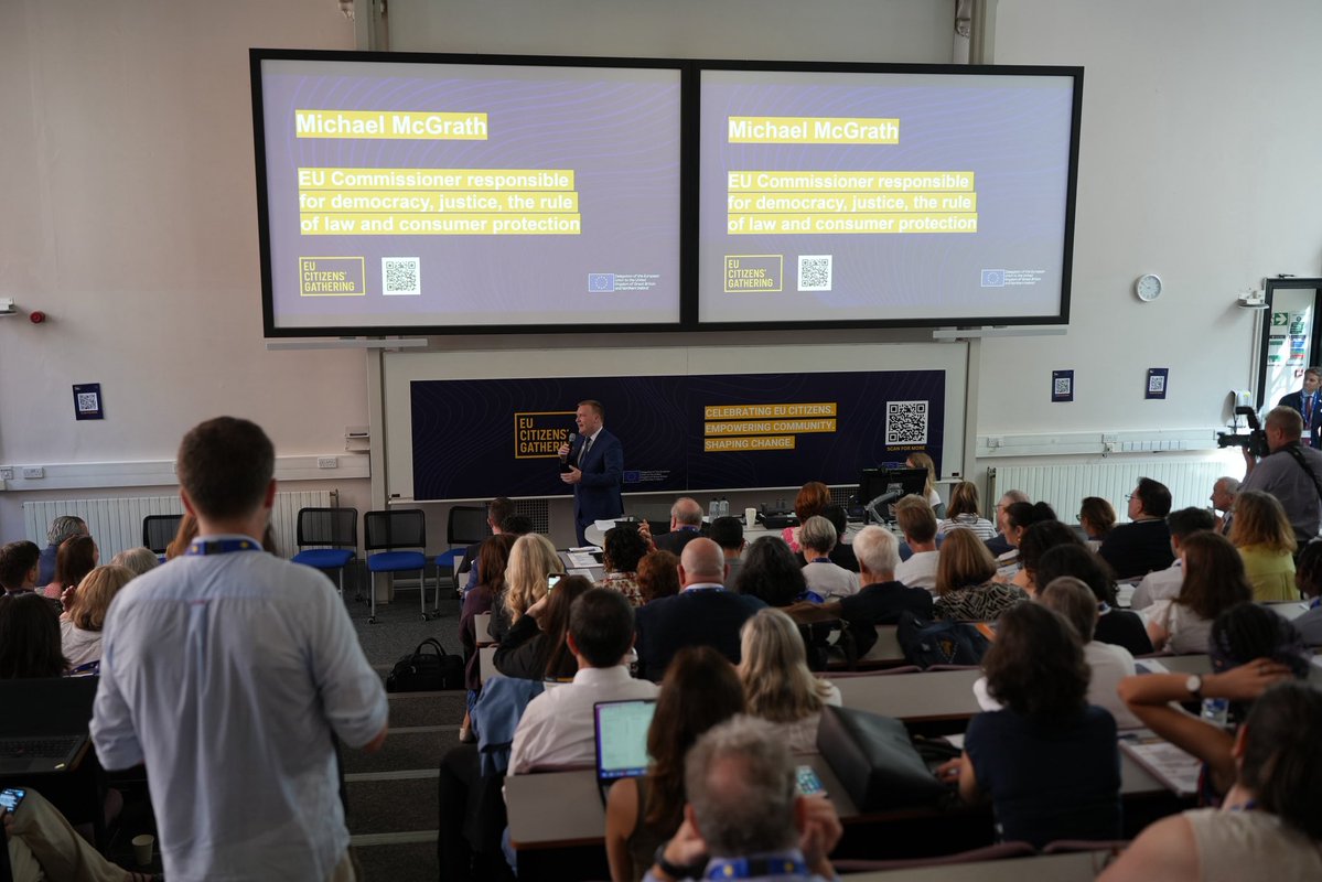 PedroSerranoEU's tweet image. “The EU Citizens’ Gathering celebrates the remarkable contribution of EU citizens to UK society & to EU–UK relations. Citizens have always been & remain, at the heart of the EU–UK relationship — weaving our societies together.” - my opening remarks at the #EUCitizensGathering