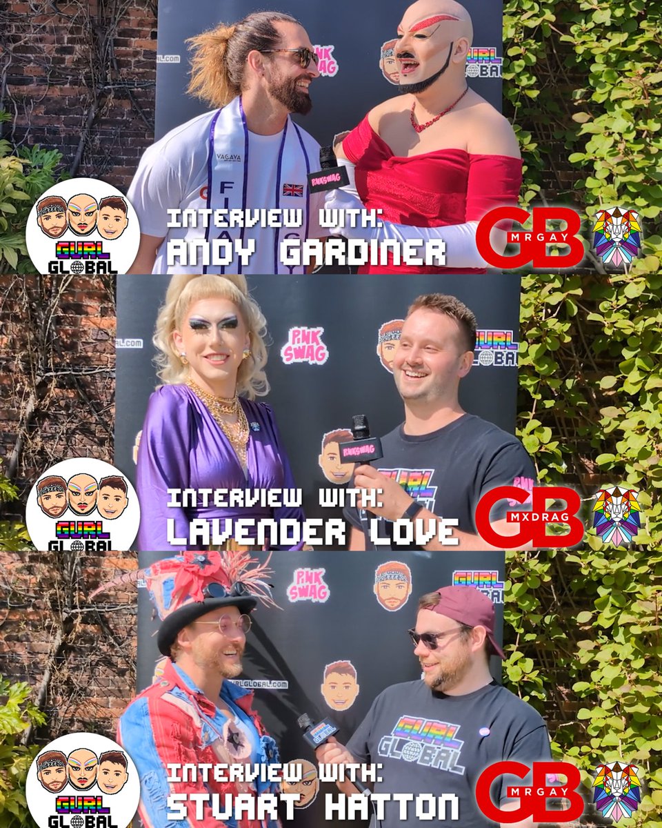 Gurl Global (@gurlglobal) on Twitter photo Let's the <a href="/mrgaygreatbrit/">Mr Gay Great Britain π¬π§ π³οΈβπ π³οΈββ§οΈ</a> legends interviews commence!
Head straight over to YouTube for tea spilling with all three of these absolute icons βπ
youtube.com/playlist?list=β¦
#GurlGlobal #MrGayGreatBritain #MrGayWorld #MxDragGreatBritain #Interview #Love #Drag #Lgbtqia #Pride Let's the <a href="/mrgaygreatbrit/">Mr Gay Great Britain π¬π§ π³οΈβπ π³οΈββ§οΈ</a> legends interviews commence!
Head straight over to YouTube for tea spilling with all three of these absolute icons βπ
youtube.com/playlist?list=β¦
#GurlGlobal #MrGayGreatBritain #MrGayWorld #MxDragGreatBritain #Interview #Love #Drag #Lgbtqia #Pride