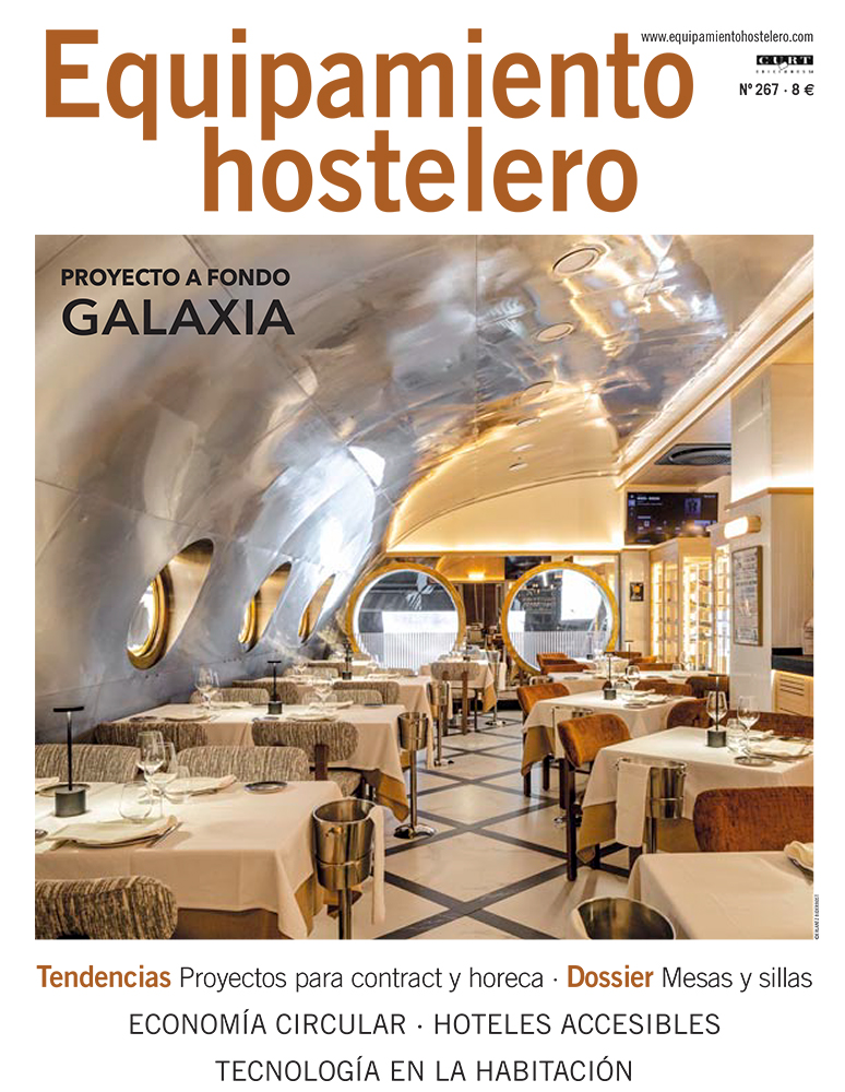 Disponible on line el número de julio-agosto de Equipamiento Hostelero con reportajes sobre #proyectoscontracthoreca #economiacircular #tecnologiahabitacion #hotelesaccesibles #mesasysillas
Descarga gratis 👉equipamientohostelero.com/equipamiento-h…