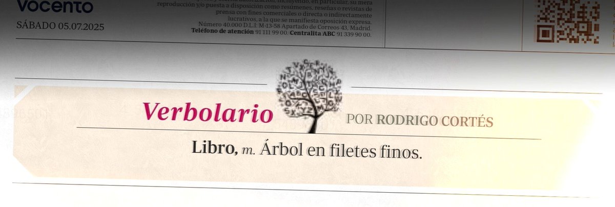 «Libro»; 5/jul/2025: voz n° MMMDCVII <a href="/rodrigocortes/">Rodrigo Cortés</a>