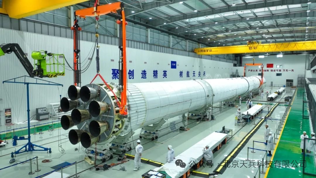 AJ_FI's tweet image. Space Pioneer has completed a static test for a redesigned engine bay for its Tianlong-3 rocket, structural weakness of which was stated as the cause of the infamous dynamic static fire on 30.6 last year. No indication of launch timeframe with this update. mp.weixin.qq.com/s/iUM_KHn8k5XO…