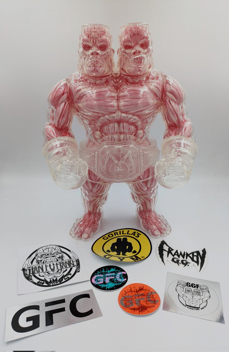 アナトミーゴリラフランケン。 明日の正午より抽選受付開始です