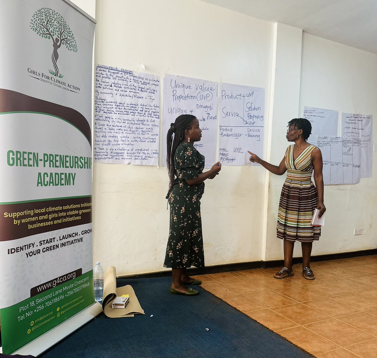 G4ClimateAction's tweet image. Understanding the problem is only the beginning. Being able to clearly articulate why your solution matters, who it serves, and what makes it different is what transforms an idea into a sustainable green business. #UVP #GreenpreneurshipAcademy2025