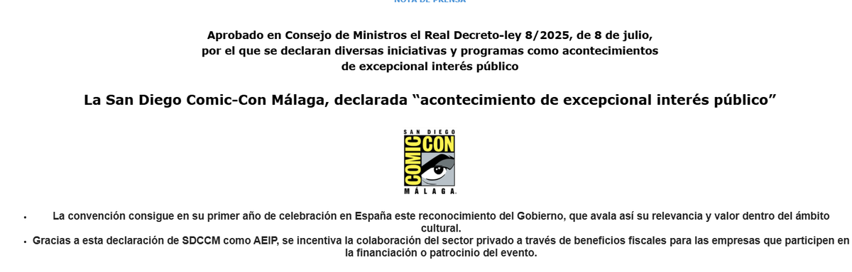 baralust's tweet image. Cada cosa nueva que leo de la Comic-Con Málaga huele peor xD