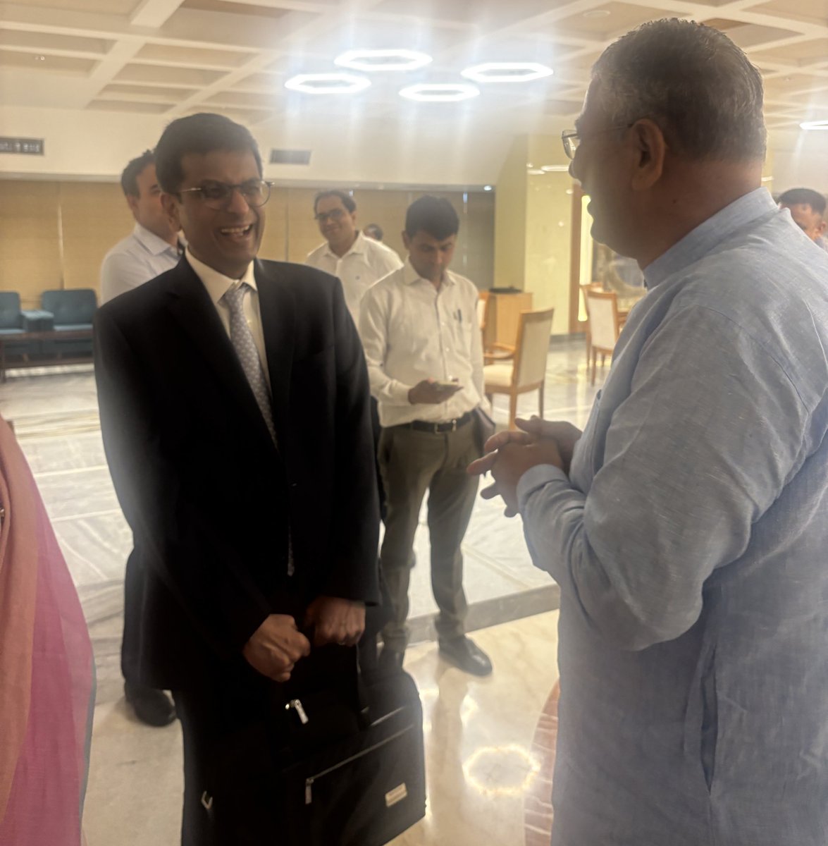 After his presentation on One Nation, One Election, former Chief Justice of India Dr. D.Y. Chandrachud said:
“This was my first appearance before a parliamentary committee, and I was truly impressed. The depth of dialogues and the constructive exchange between ruling and