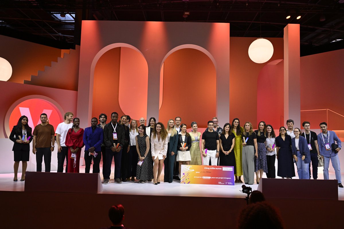 VivaTech's tweet image. 1 month since #VivaTech 🚀
Still buzzing about the innovators we met, the ideas that challenged us, and the energy that reminded us why we do this — building, creating, and pushing tech forward.
We’re not done yet. 2026 is on the horizon. Let’s keep going 💥