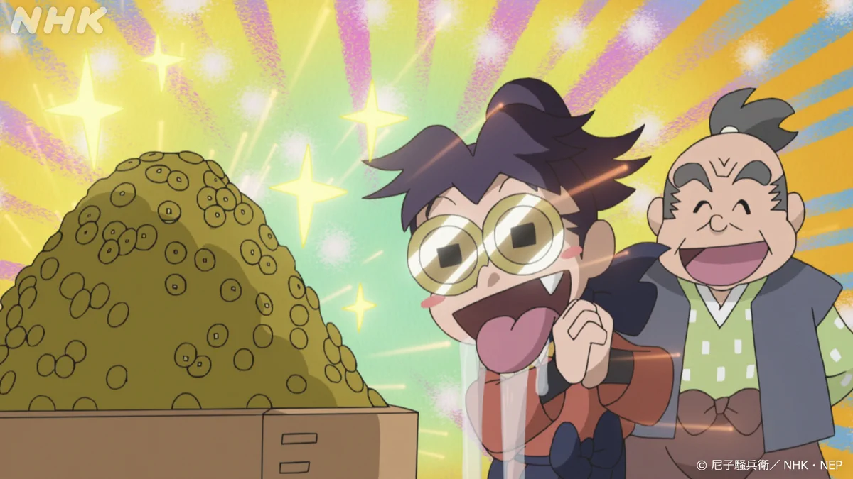 NHKアニメ v službe X: „来週の #忍たま は 14(月) 六年生の銭えらびの