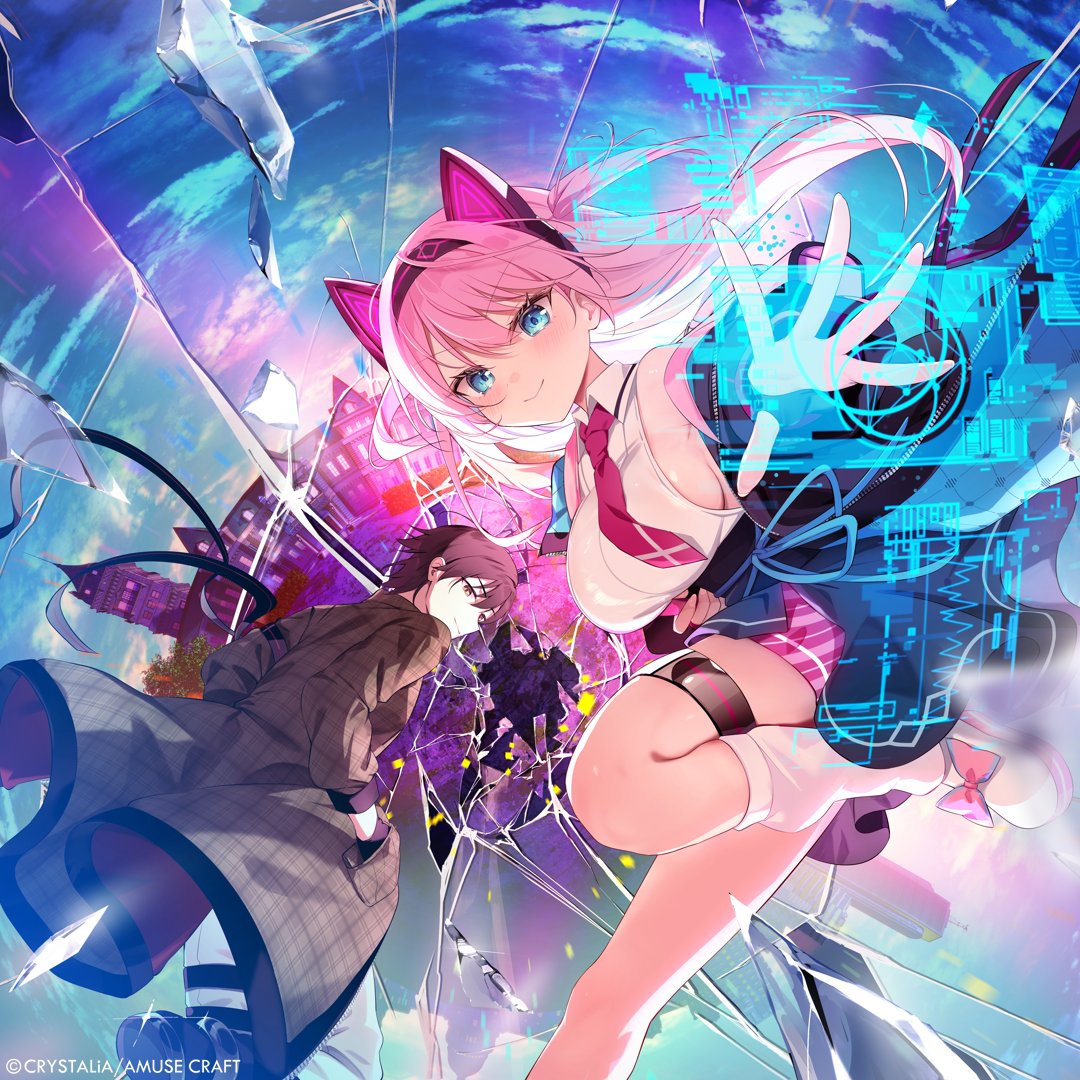CRYSTALiA_AC's tweet image. CRYSTALiA 8th Project
New series Coming soon!

これは、終わらない推理劇――

企画/シナリオ：かずきふみ
原画：色谷あすか/ようづき
SD原画：ぺろ　サブ原画：サイキライダー
音楽：ALNEAR
crystalia.amusecraft.com/cratri/
#CRYSTALiA
#クラトリ