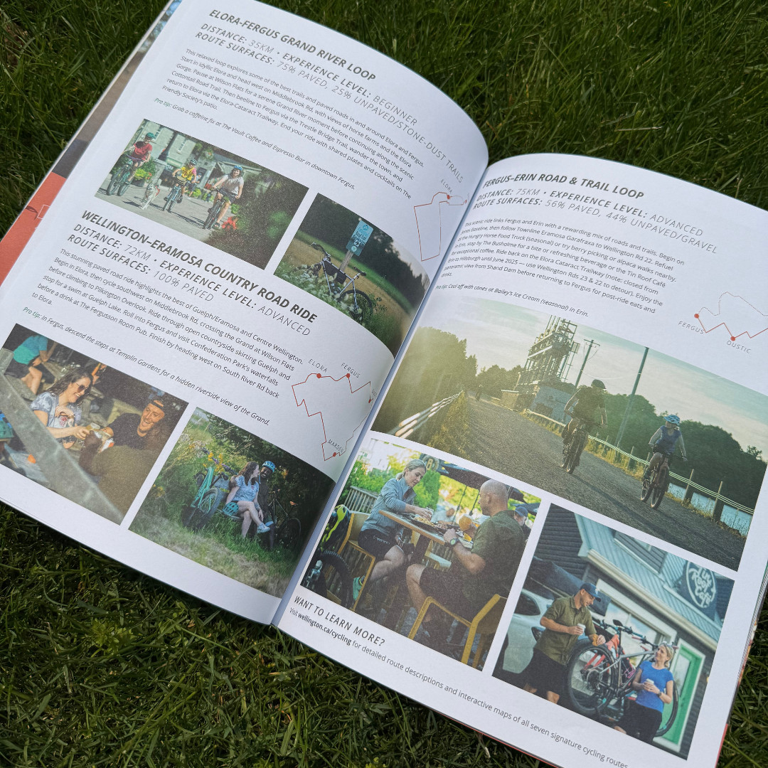 wellingtncounty's tweet photo. Have you seen Wellington County's seven Signature Cycling Routes? Thanks to @ToqueLTD for the lovely feature. Explore scenic loops, charming towns and country roads. Check them out at https://t.co/KsUyFddcqH #BikeOntario #WellingtonCounty #CyclingRoutes #OntarioByBike https://t.co/9sCssTQlLi