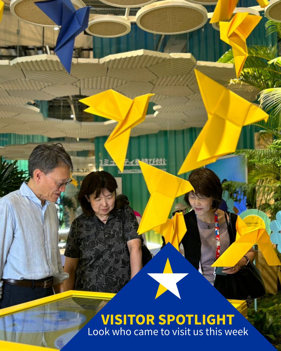 euatexpo's tweet image. ✨ This week at the #EUPavilion ✨
We welcomed changemakers shaping sustainability & innovation:
🌍 From Veolia Group:
Yumiko Noda, Kenichi Takemoto & Michiko Ikeda
🇨🇿 From Czechia:
Minister Petr Kulhánek
Their insights help build a greener, more connected Europe 🌱🌐
#EUatExpo…