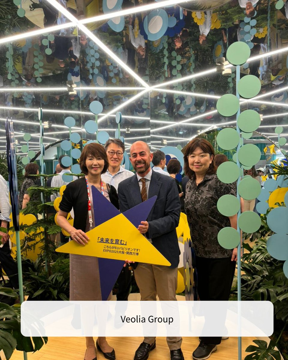 euatexpo's tweet image. ✨ This week at the #EUPavilion ✨
We welcomed changemakers shaping sustainability & innovation:
🌍 From Veolia Group:
Yumiko Noda, Kenichi Takemoto & Michiko Ikeda
🇨🇿 From Czechia:
Minister Petr Kulhánek
Their insights help build a greener, more connected Europe 🌱🌐
#EUatExpo…