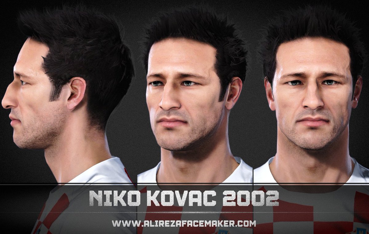 ✅Niko Kovač
🇭🇷1996–2008  Croatia
alirezafacemaker.com/classic-teams/…