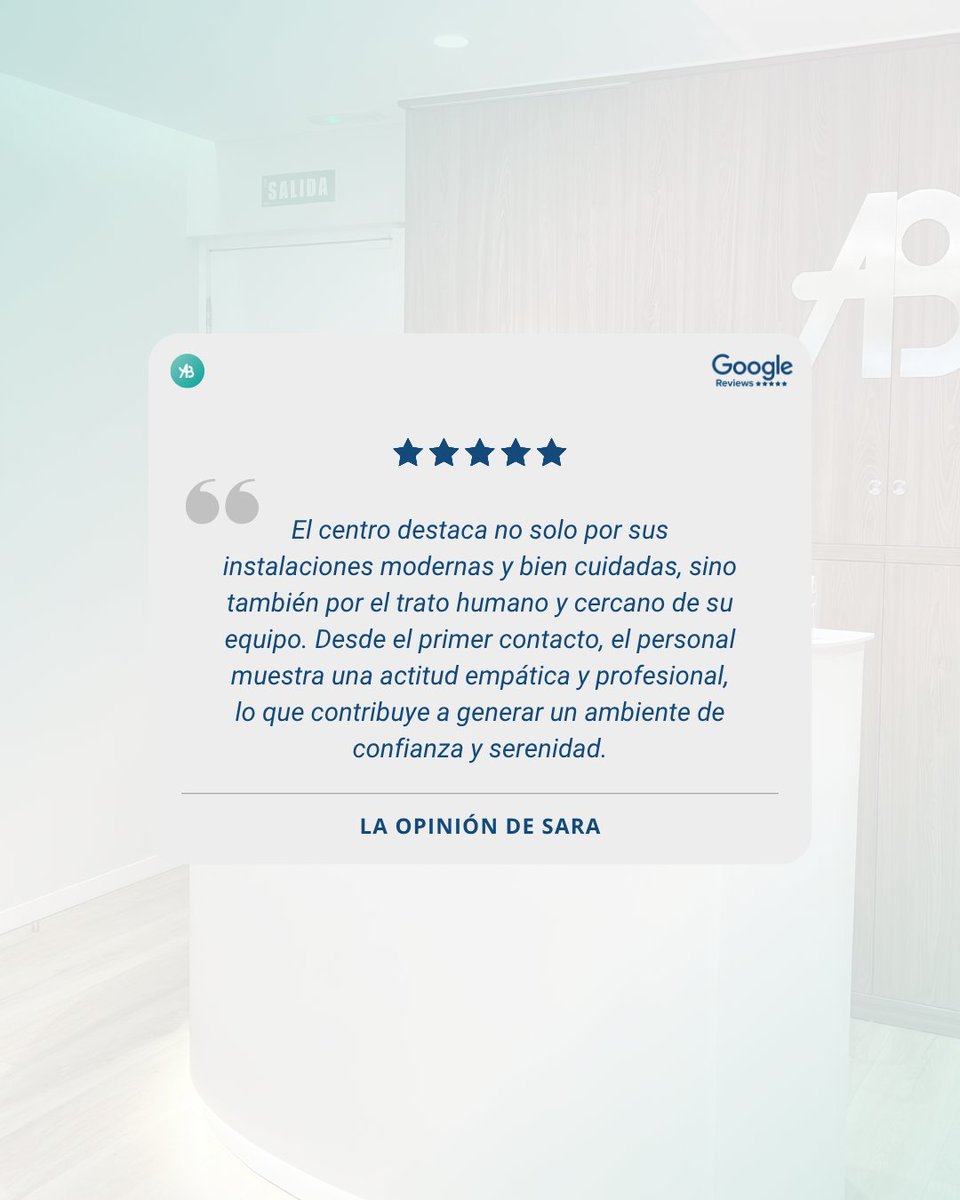 Nos alegra mucho saber que valoráis el trato recibido y nuestras instalaciones modernas. 
Comentarios como este nos motivan a seguir ofreciendo lo mejor cada día. 
✨ ¡Siempre bienvenidos a TAUS!
#TAUSClinics #Urologia #Andrologia