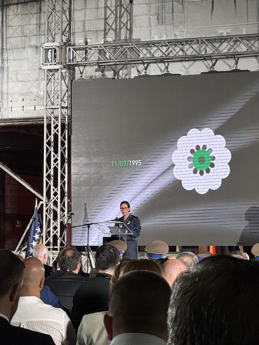 Today, on the International Day of Reflection and Commemoration of the 1995 genocide in Srebrenica, I extend my heartfelt sympathy and solidarity to the victims, survivors, families, and friends grieving for their loved ones. Let us honour the memory of the victims by striving