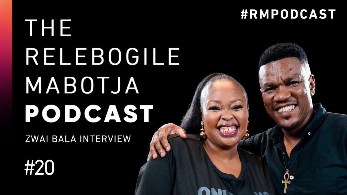 RelebogilePod's tweet image. A brand-new episode of The Relebogile Mabotja Podcast featuring @ZwaiBala is out now!
Watch the full episode - link in bio.
@RelebogileM
#RelebogilePod