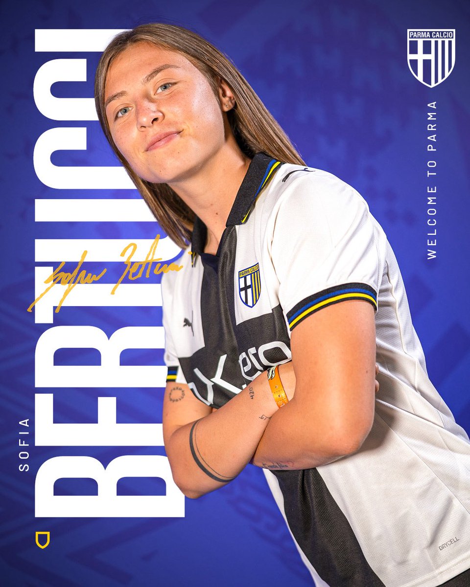 Parma Calcio Women (@parmawomen) on Twitter photo ๐ฆ๐ข๐๐๐ ๐๐๐ฅ๐ง๐จ๐๐๐ โ๏ธ
Sofia Bertucci รจ una nuova calciatrice del Parma Calcio Women ๐ก๐ต
๐๐ฒ๐ป๐๐ฒ๐ป๐๐๐ฎ ๐ฆ๐ผ๐ณ๐ถ๐ฎ!
โ
Sofia Bertucci is a new Parma Calcio Women player ๐ก๐ต
๐ช๐ฒ๐น๐ฐ๐ผ๐บ๐ฒ ๐ฆ๐ผ๐ณ๐ถ๐ฎ!
#WelcomeToParma #ForzaParma ๐ฆ๐ข๐๐๐ ๐๐๐ฅ๐ง๐จ๐๐๐ โ๏ธ
Sofia Bertucci รจ una nuova calciatrice del Parma Calcio Women ๐ก๐ต
๐๐ฒ๐ป๐๐ฒ๐ป๐๐๐ฎ ๐ฆ๐ผ๐ณ๐ถ๐ฎ!
โ
Sofia Bertucci is a new Parma Calcio Women player ๐ก๐ต
๐ช๐ฒ๐น๐ฐ๐ผ๐บ๐ฒ ๐ฆ๐ผ๐ณ๐ถ๐ฎ!
#WelcomeToParma #ForzaParma