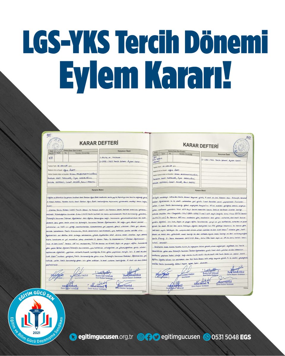 Rehber Öğretmen/Psikolojik Danışmanlar, tercih danışmanlığı sürecinde günlük 6 saat mesai yapmakta, ancak yalnızca 5 saat ek ders ücreti almaktadır. Bu durum, Anayasa’nın 18. maddesine aykırı olarak kamu görevlisine angarya görev verilmesi anlamına gelmektedir.

Sendikamız, bu