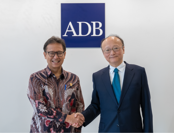 ADBPresident's tweet image. Indonesia’s health transformation is bold, inclusive, and backed by strong leadership. It was a pleasure to welcome Health Minister @BudiGSadikin to @ADB_HQ. We explored ways to advance our growing partnership in the health sector, including primary care transformation, hospital…