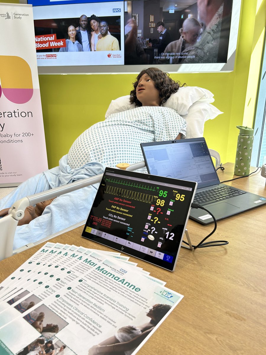 BTHFT Education, Simulation & Surgical Skills 💙 (@bthftsimtech) on Twitter photo Live now on the concourse. Come down & meet the manikins. We’re here until 14:00 <a href="/BTHFT/">Bradford Teaching Hospitals NHS FT</a> Live now on the concourse. Come down & meet the manikins. We’re here until 14:00 <a href="/BTHFT/">Bradford Teaching Hospitals NHS FT</a>