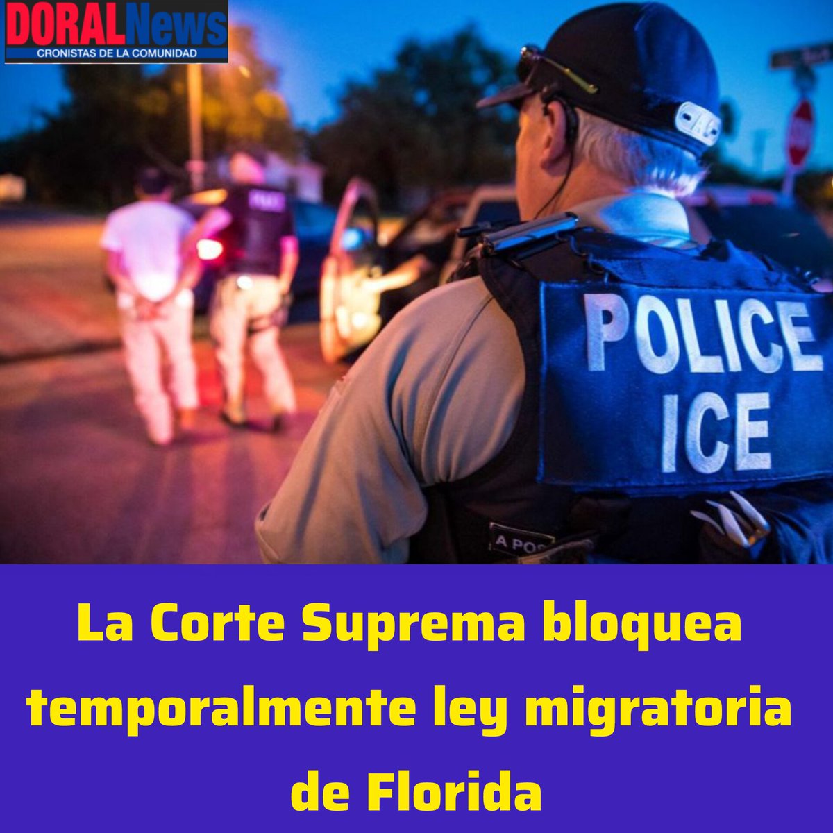 La Corte Suprema bloquea temporalmente ley migratoria de Florida
instagram.com/p/DL9qRsLOA-I/…