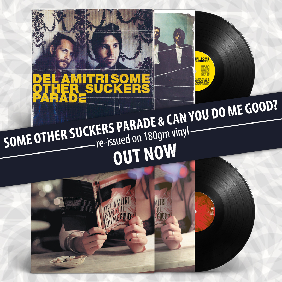 ProperRecords's tweet image. Out today from Del Amitri ⬇️⬇️
'Some Other Sucker’s Parade' is reissued on 180g vinyl, faithfully replicating the 1997 A&M UK release: del-amitri.lnk.to/someothersucke…
'Can You Do Me Good?' is released on vinyl for the 1st time: del-amitri.lnk.to/canyoudomegood