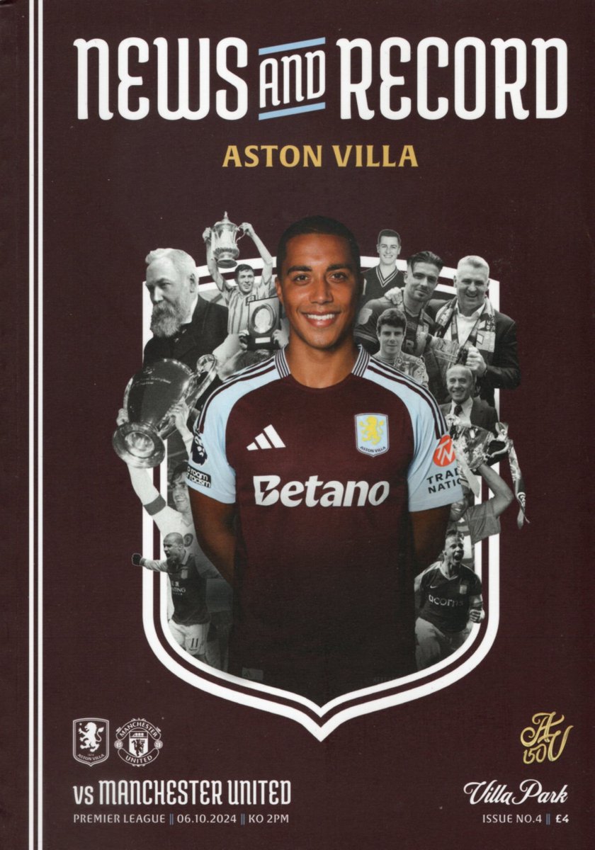 Premier Progs (@premierprogs) on Twitter photo Taking 3rd place in our Programme of the Season Awards for 2024/25 is @avfcofficial. #Villa delivered an excellent set of issues to mark their 150th anniversary. Read our review of their programme at buff.ly/jkR0gBV #AstonVilla Taking 3rd place in our Programme of the Season Awards for 2024/25 is @avfcofficial. #Villa delivered an excellent set of issues to mark their 150th anniversary. Read our review of their programme at buff.ly/jkR0gBV #AstonVilla
