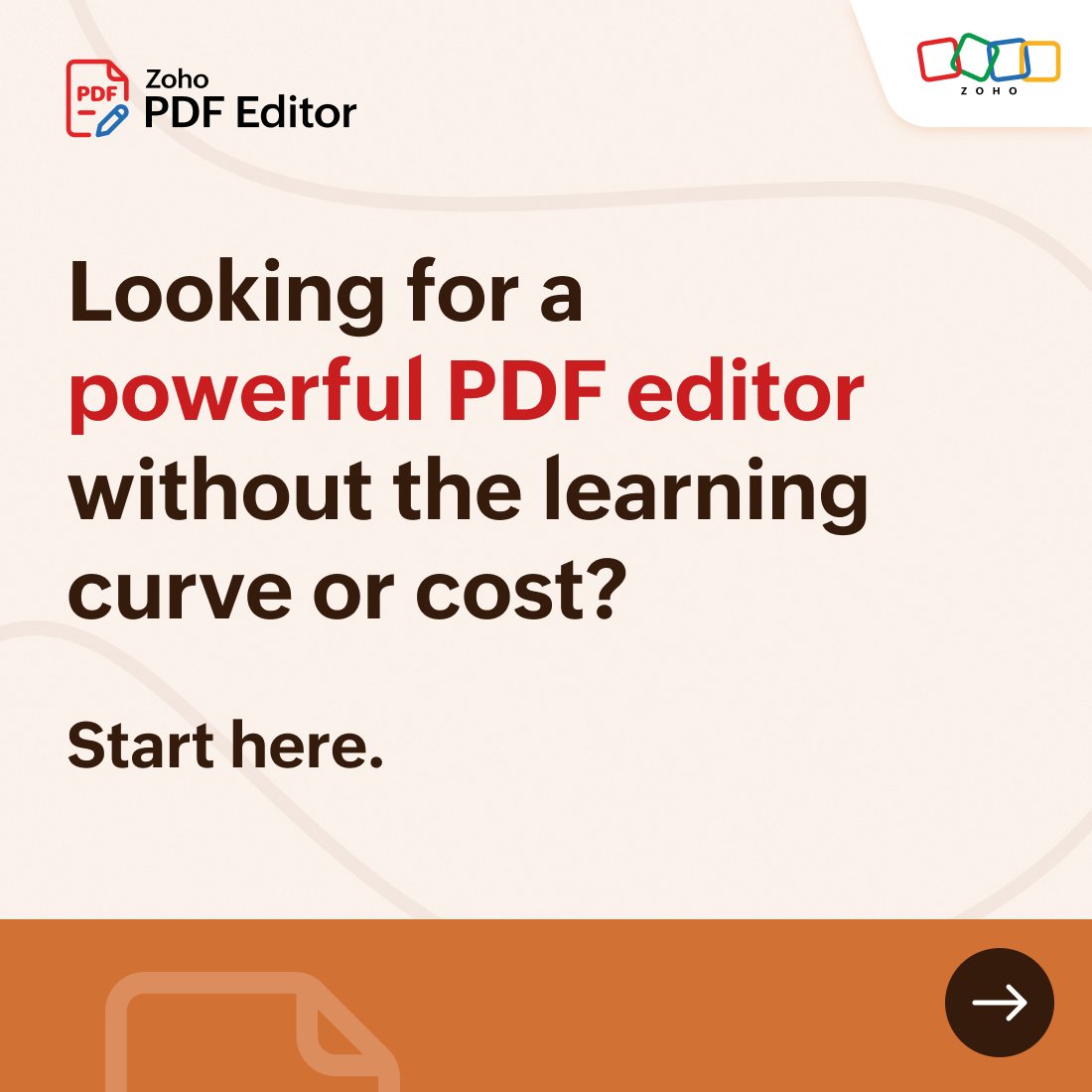 Zoho PDF editor (@zohopdfeditor) on Twitter photo Tired of clunky PDF tools? We just dropped a carousel showing how #zohopdfeditor simplifies your entire workflow. Catch the full post on LinkedIn ๐linkedin.com/feed/update/urโฆ
#freeonlinepdfeditingtool #zoho
<a href="/ZohoWriter/">Zoho Writer</a> <a href="/ZohoWorkDrive/">Zoho WorkDrive</a> Tired of clunky PDF tools? We just dropped a carousel showing how #zohopdfeditor simplifies your entire workflow. Catch the full post on LinkedIn ๐linkedin.com/feed/update/urโฆ
#freeonlinepdfeditingtool #zoho
<a href="/ZohoWriter/">Zoho Writer</a> <a href="/ZohoWorkDrive/">Zoho WorkDrive</a>