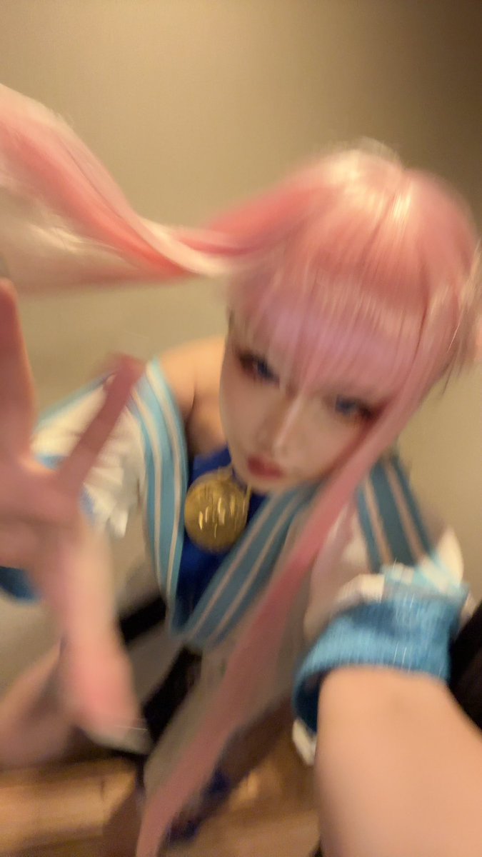 ちなみに躍動感出過ぎた方