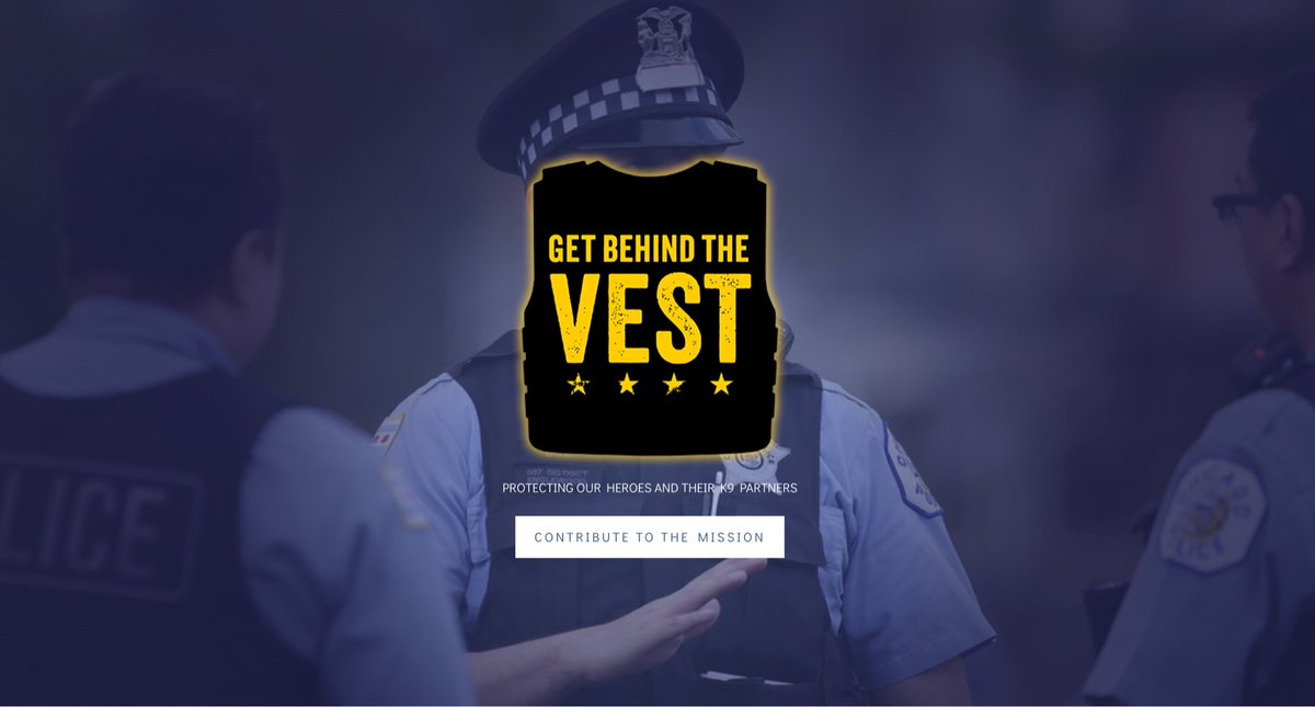 Each year, my wife and I proudly support Get Behind the Vest with the Chicago Police Memorial Foundation. It’s a night that reminds us what’s possible when a community comes together to protect those who protect us.
 
You can be part of this effort too! cpdmemorial.org/mission/get-be…