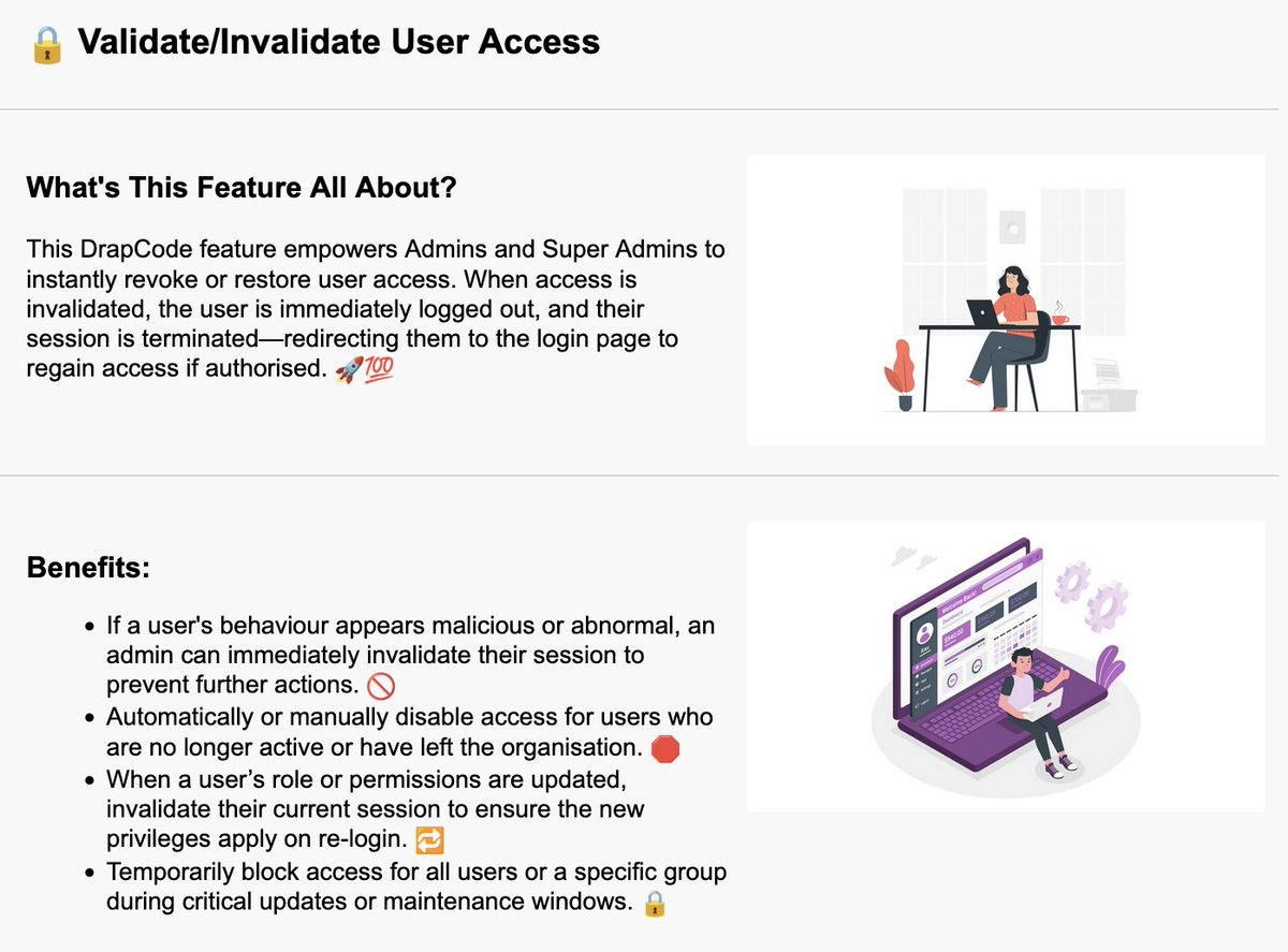 drapcode's tweet image. Our Newsletter #94 is here and we are back with exciting updated, mostly around AI 😃
✅AI Voice Agents based Onboarding,
✅Gemini AI LLM Integration,
✅Bank Accounts Aggregator Integration
✅Instant Access Control Access/Revoke feature,
and much more :)
Keep building 🦸♂️💪