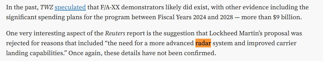 Olmayan uçak ve olmayan Radar ABD'de nasıl değerlendiriliyor?

Son örnek ABD DONANMASININ F/A-XX yarışması.
F-35 fiması olan ELENDİ.
LM neden kaybetti biliyor musunuz?
RADARININ PERFORMANSI YETERSİZ bulundu.

İşte olmayan radar, Uçmayan uçak var iken nasıl oluyor da performansı