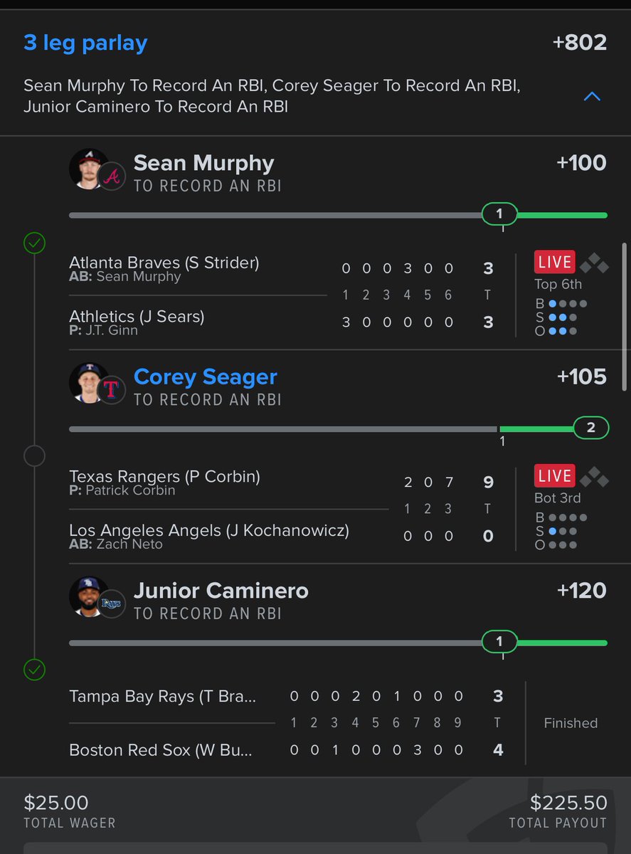 Proper_Picks's tweet image. Missed out on this HR lotto yesterday but we did cash this +802 RBI lay for our VIPs. @thewinn1ngedge 

Also this free +327 TT parlay !! 

We had a day yesterday!!

Join us today 👇
Winible.com/thewinningedge