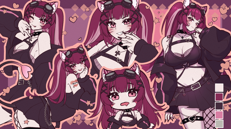 NynaVT's tweet image. 🏍️ Hi, I'm Nyna! 🏍️
A cat girl biker stuck in limbo after one wild ride.
I game, nap like it's a sport, and cry over cute cat videos.
Limbo's cleaner now that I'm here. 
Come vibe with me 🖤😺 

Nice to meet you my strays~