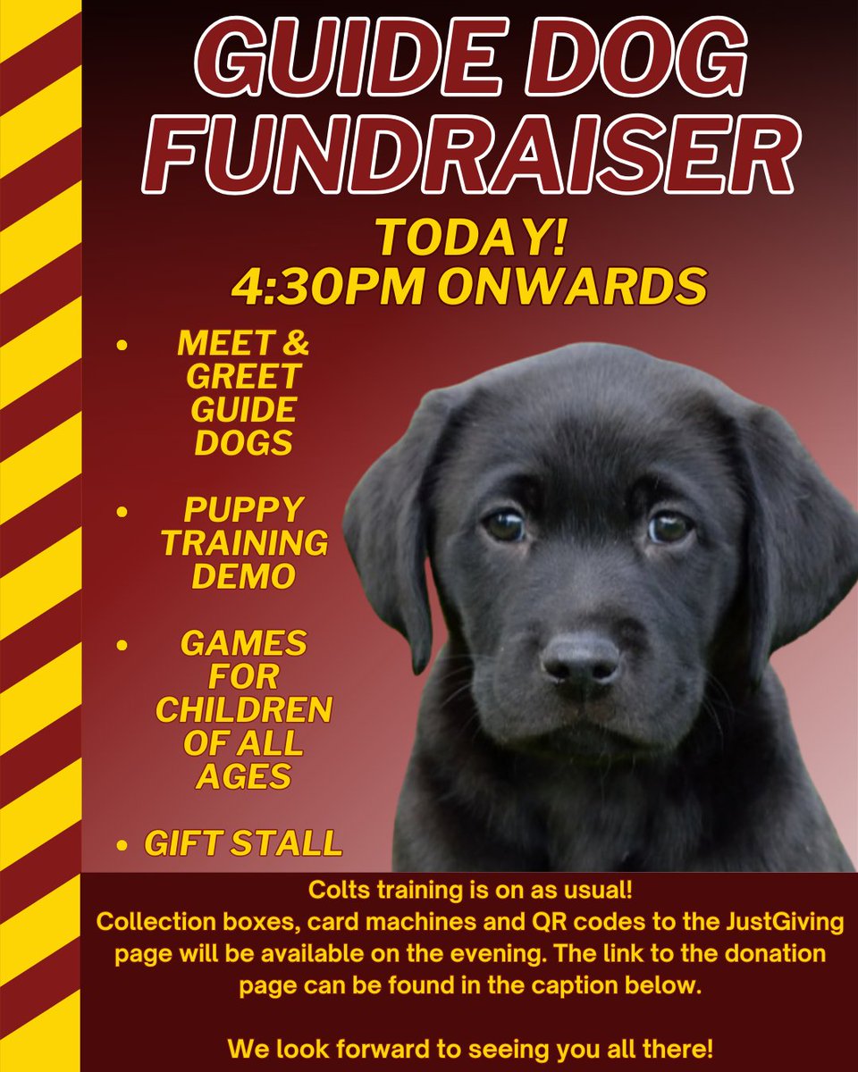 We've got an exciting addition to our Crazy Friday's this evening, as we welcome some extra special guests to CDCC 🐕

For more information, visit the link below:

justgiving.com/page/ccdc-nap?…

#Cricket #CookhamDean #Berkshire #BerkshireCricket