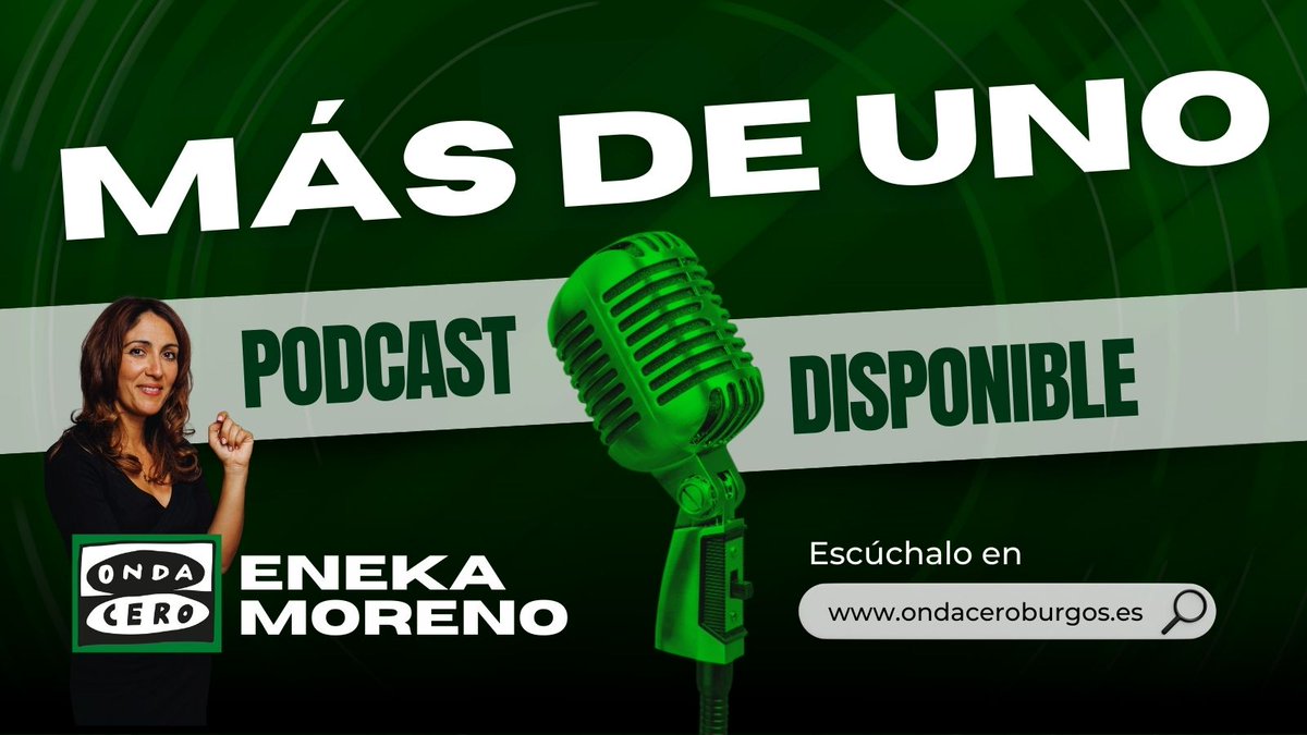 Este verano en Más de Uno Burgos disfrutamos de la mejor música con la selección del compositor, músico y productor Alfonso Ortiz . Puedes escuchar la sección en nuestro podcast :
ondaceroburgos.es/PodcastBurgos?…

y la selección musical en :
open.spotify.com/playlist/0UxKu…