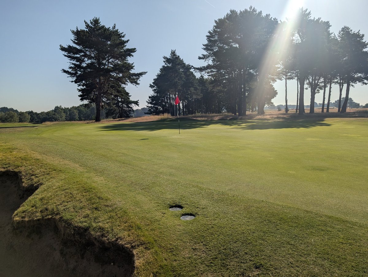The course looks amazing in preparation for the <a href="/RandA/">The R&A</a> AIG Ladies Open Pre-Q 
#top100golf