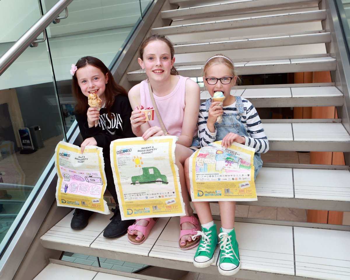 Yesterday we celebrated the winners of our Invent a Road Safety Gadget competition, in association with 
<a href="/GardaTraffic/">An Garda Síochána</a> &amp; <a href="/RSAIreland/">RSA Ireland</a>
Dancing robots, smart lock boxes and bumper car-inspired safety features, these young minds are already helping shape a safer future on our roads💡