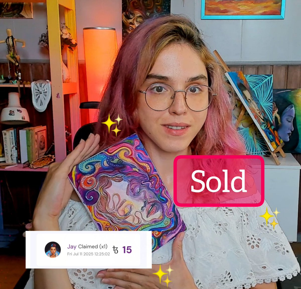 SฮSHฮ NฮFF (@sashaneff) on Twitter photo GM and SOLD ๐โจ
Dear <a href="/jayray7_eth/">jayray7.eth</a> ! Youโre one of my very first followers on X โ thank you for watching my art grow! ๐๐
Itโs such an honor that the very first copy and first sold on Skurpy became part of Your collection ๐ฅน
I truly feel like a part of something beautiful ๐ GM and SOLD ๐โจ
Dear <a href="/jayray7_eth/">jayray7.eth</a> ! Youโre one of my very first followers on X โ thank you for watching my art grow! ๐๐
Itโs such an honor that the very first copy and first sold on Skurpy became part of Your collection ๐ฅน
I truly feel like a part of something beautiful ๐