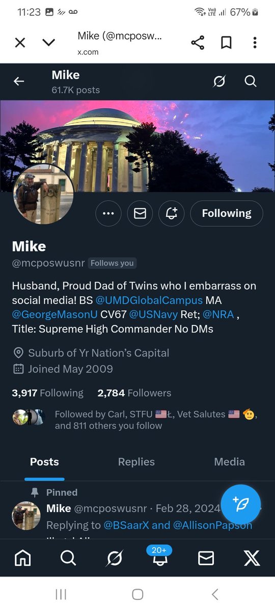 Can we please support this VETERAN and take them over the 3k mark please give <a href="/mcposwusnr/">Mike</a> a follow, repost 💪🫶👊🤙💥💯🇺🇸🫡