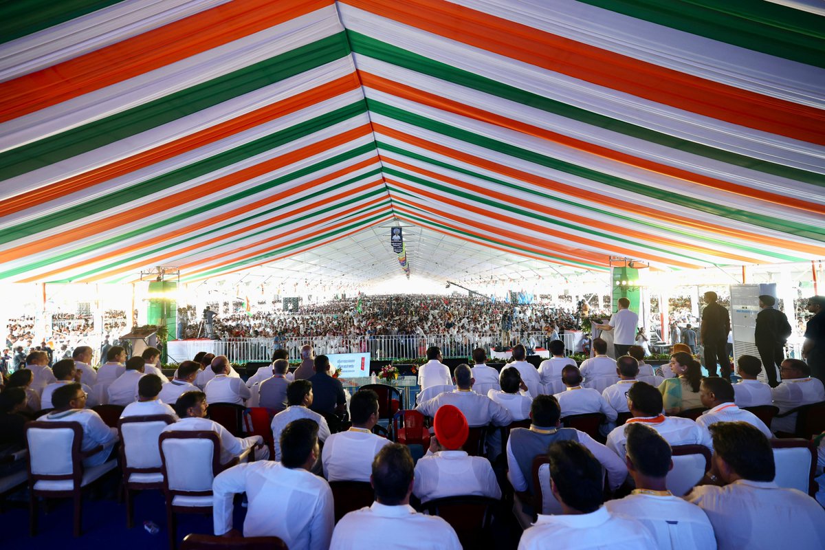 K C Venugopal (@kcvenugopalmp) on Twitter photo INC President Sh. Mallikarjun <a href="/kharge/">Mallikarjun Kharge</a> ji and LOP Sh. <a href="/RahulGandhi/">Rahul Gandhi</a> ji addressed a massive Samvidhan Bachao Samavesh event in Bhubaneshwar today.
Within a year itself, Odisha under the BJP has been a classic example of their corruption, incompetence and arrogance.
As Rahul ji INC President Sh. Mallikarjun <a href="/kharge/">Mallikarjun Kharge</a> ji and LOP Sh. <a href="/RahulGandhi/">Rahul Gandhi</a> ji addressed a massive Samvidhan Bachao Samavesh event in Bhubaneshwar today.
Within a year itself, Odisha under the BJP has been a classic example of their corruption, incompetence and arrogance.
As Rahul ji